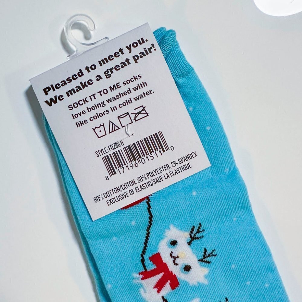 Jingle Cats Knee-High Socks, NWT - Picture 2 of 2
